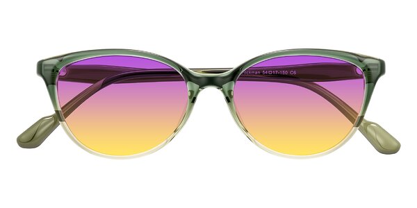 Front of Hickman in Gradient Green