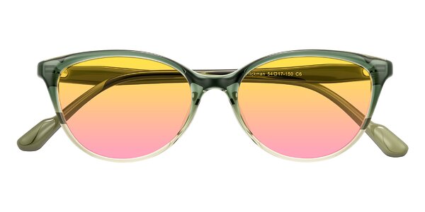 Front of Hickman in Gradient Green