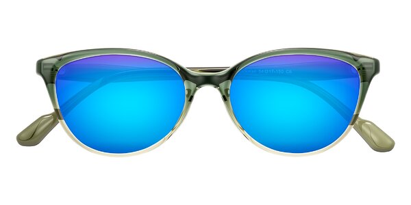 Front of Hickman in Gradient Green