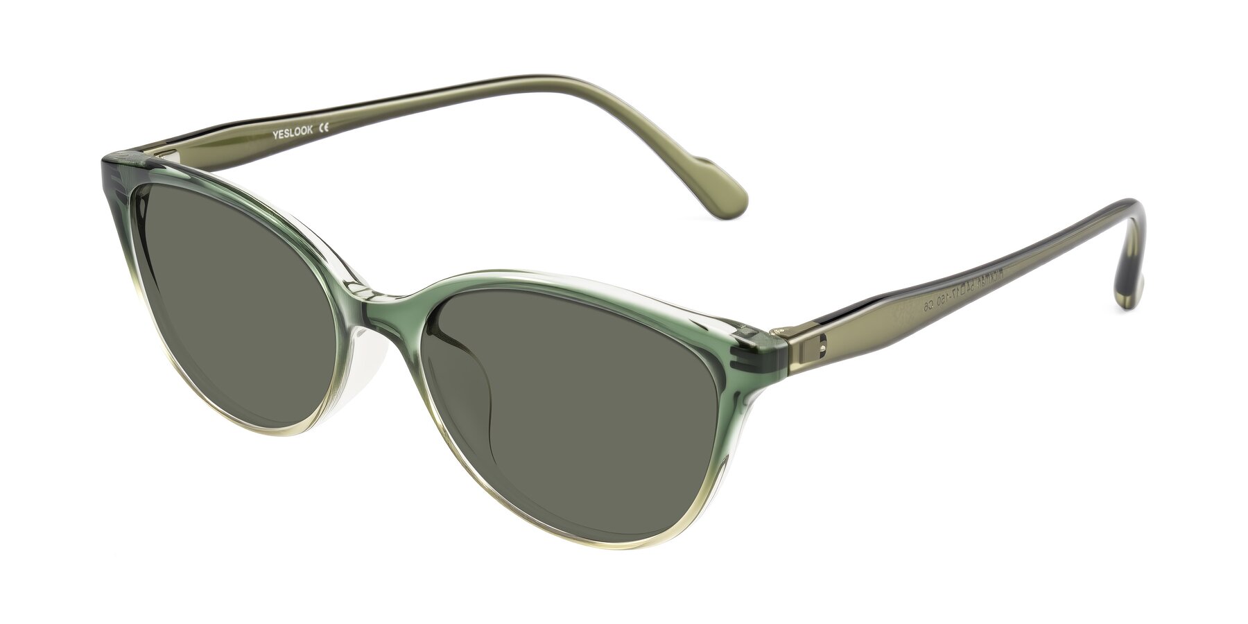 Angle of Hickman in Gradient Green with Gray Polarized Lenses