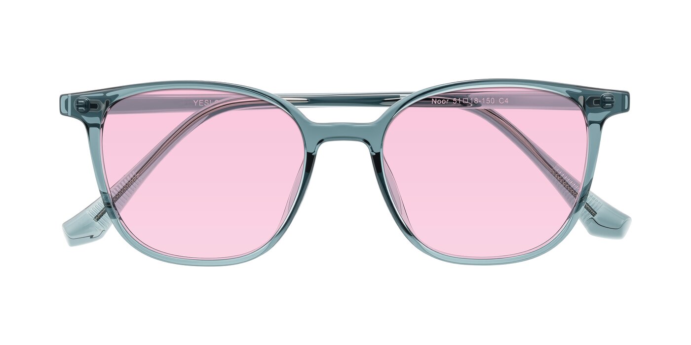 Noor - Transparent Blue Tinted Sunglasses