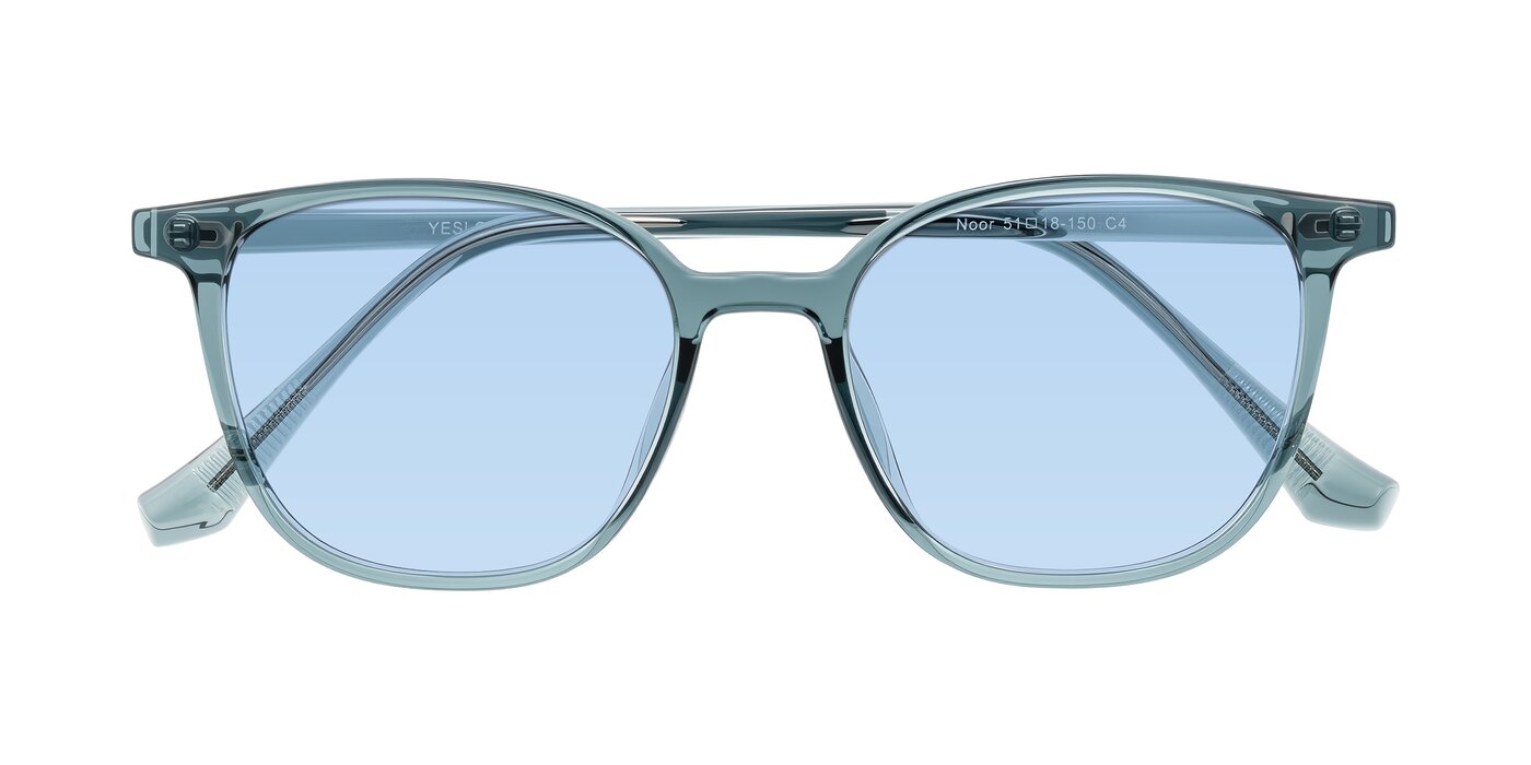 Noor - Transparent Blue Tinted Sunglasses