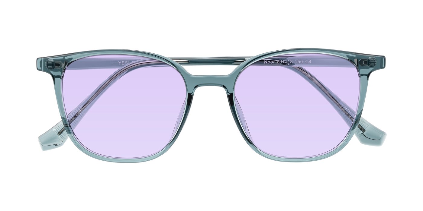 Noor - Transparent Blue Tinted Sunglasses