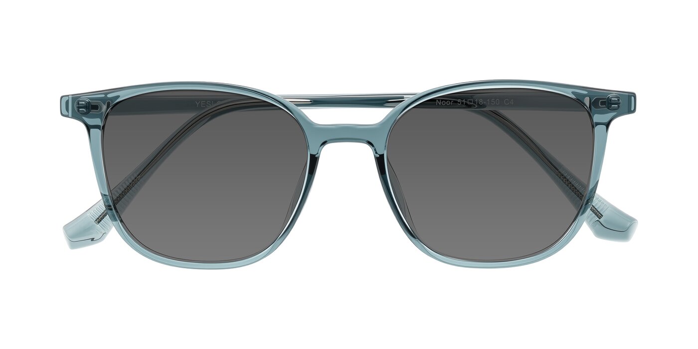 Noor - Transparent Blue Tinted Sunglasses