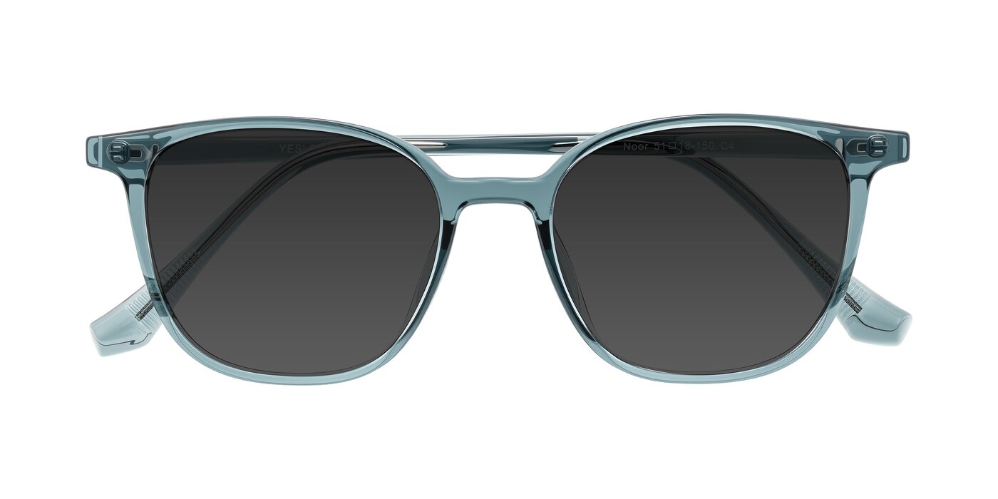 Noor - Transparent Blue Tinted Sunglasses