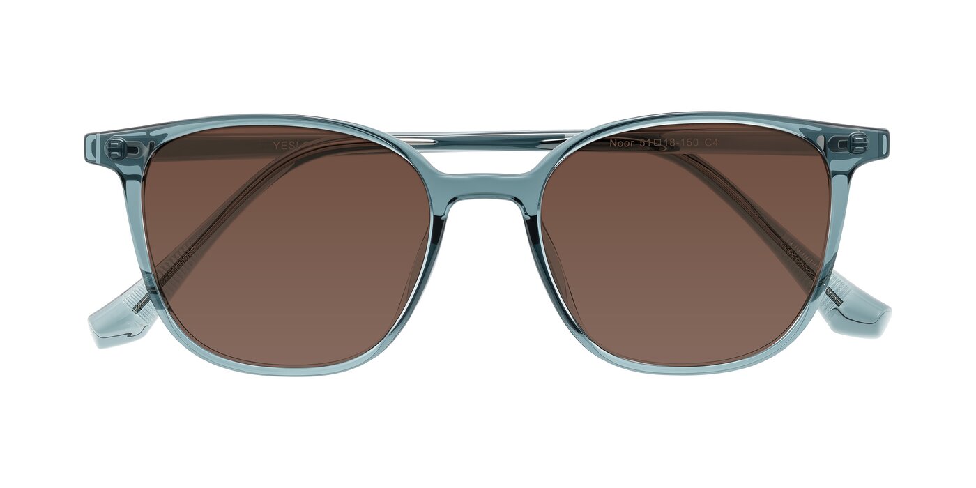 Noor - Transparent Blue Tinted Sunglasses