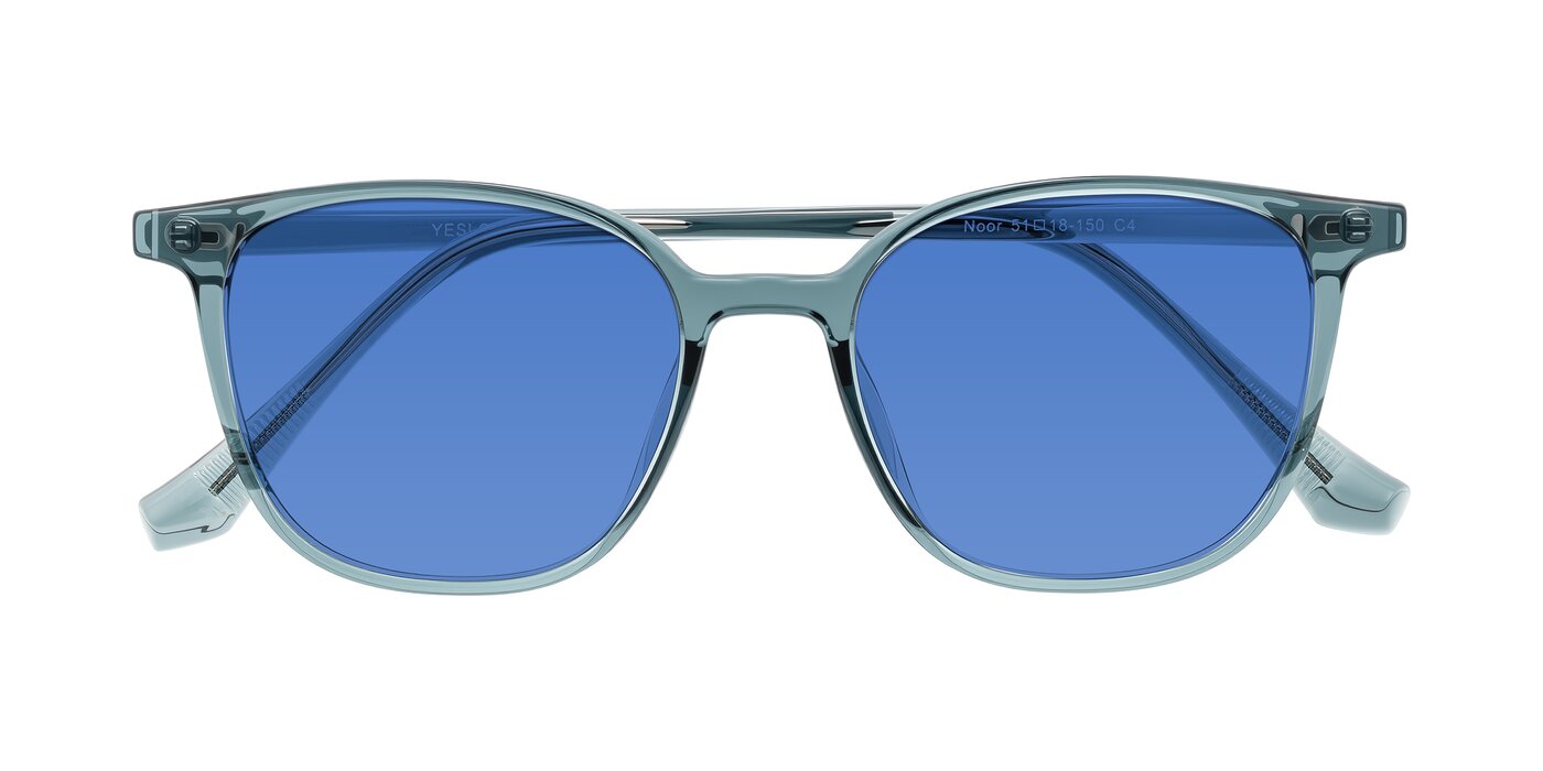 Noor - Transparent Blue Tinted Sunglasses