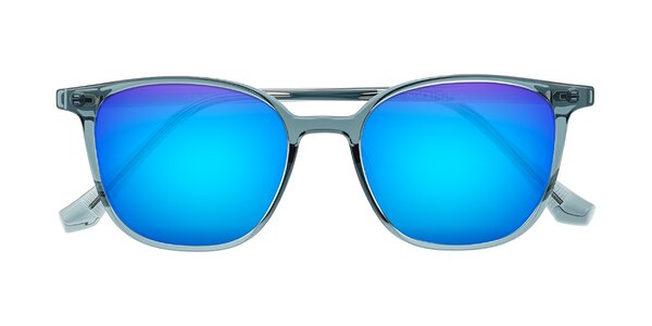 Front of Noor in Transparent Blue