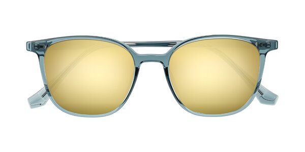 Front of Noor in Transparent Blue