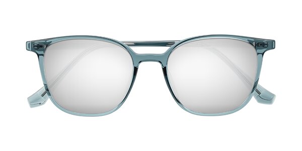 Front of Noor in Transparent Blue