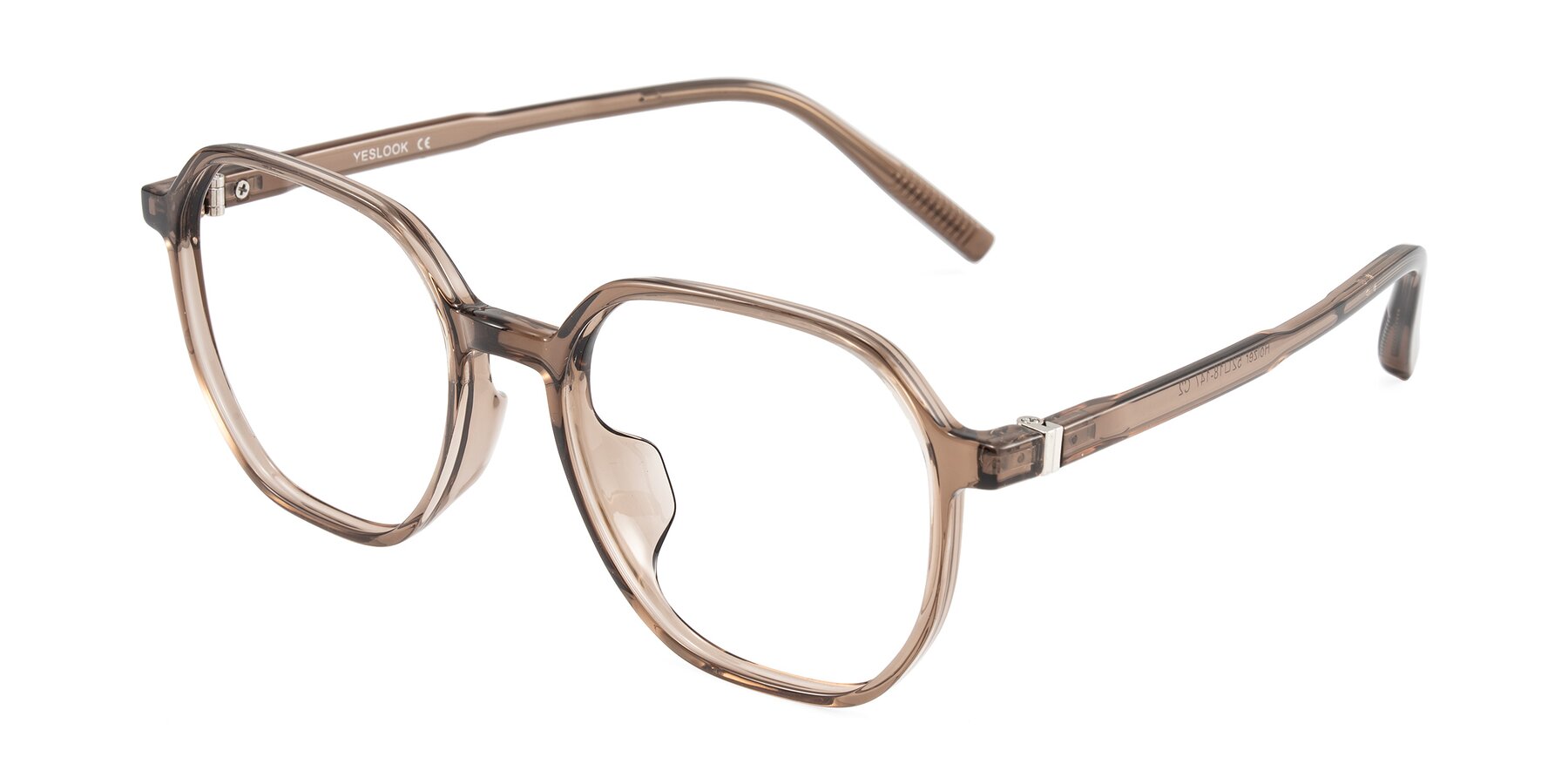 Angle of Holzer in Coffee with Clear Eyeglass Lenses