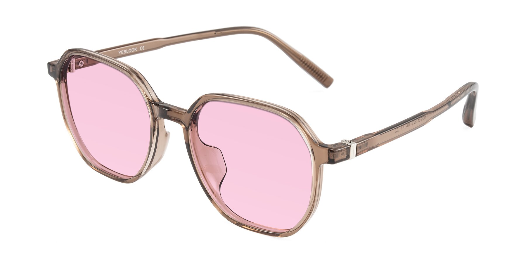 Angle of Holzer in Coffee with Light Pink Tinted Lenses