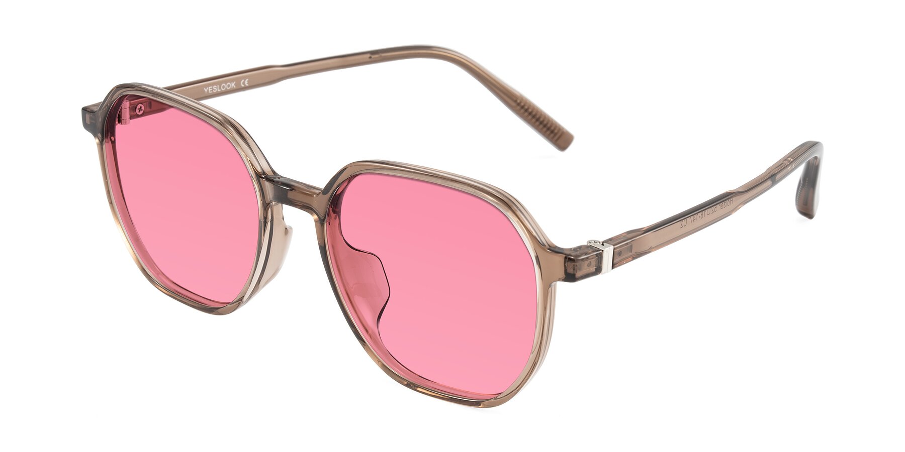 Angle of Holzer in Coffee with Pink Tinted Lenses