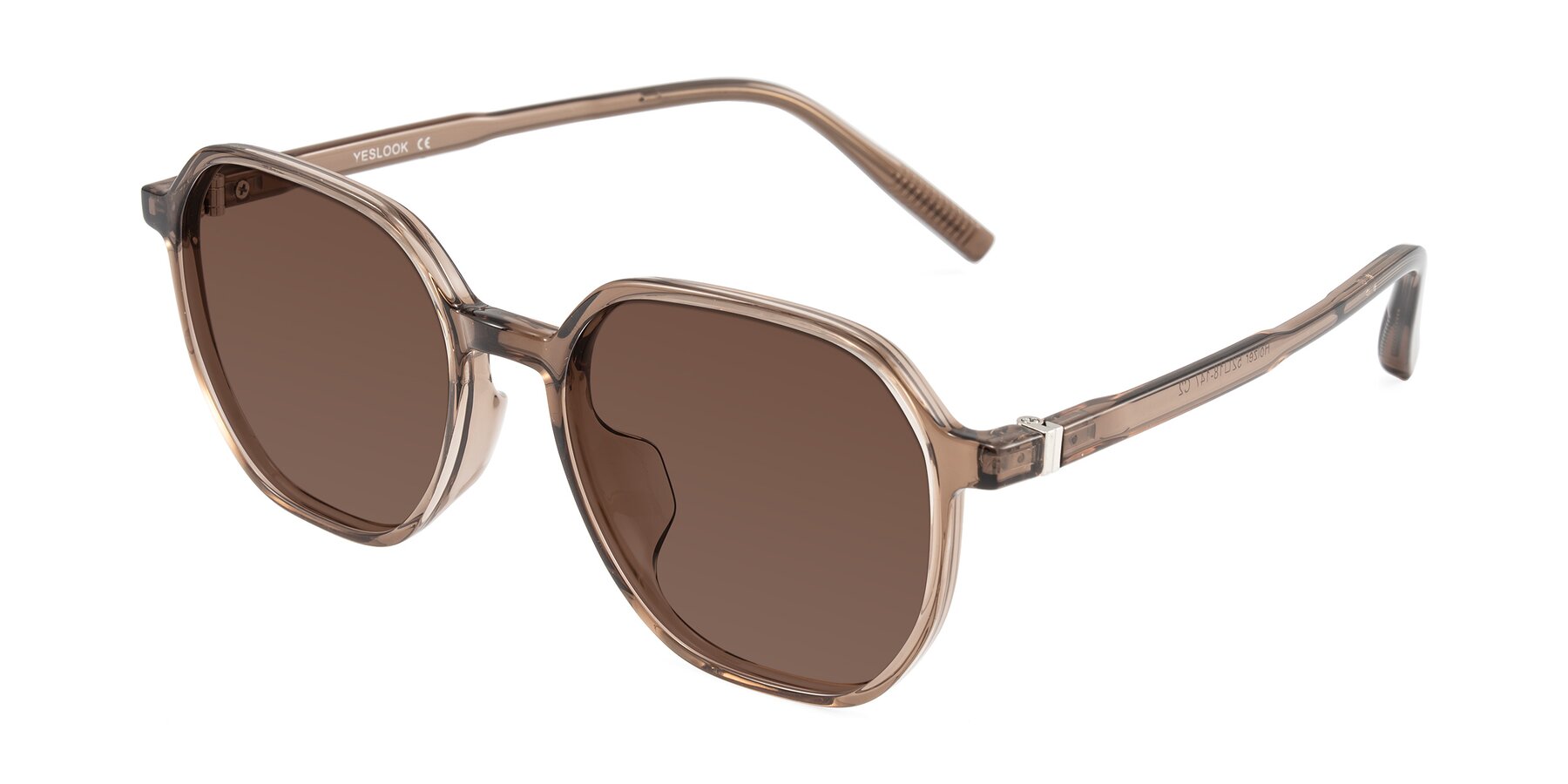 Angle of Holzer in Coffee with Brown Tinted Lenses