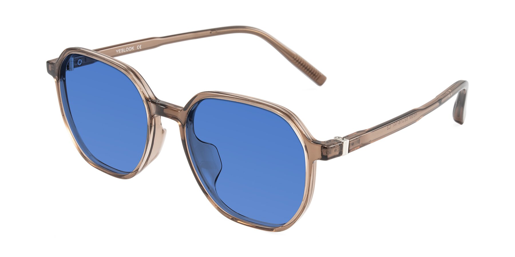 Angle of Holzer in Coffee with Blue Tinted Lenses