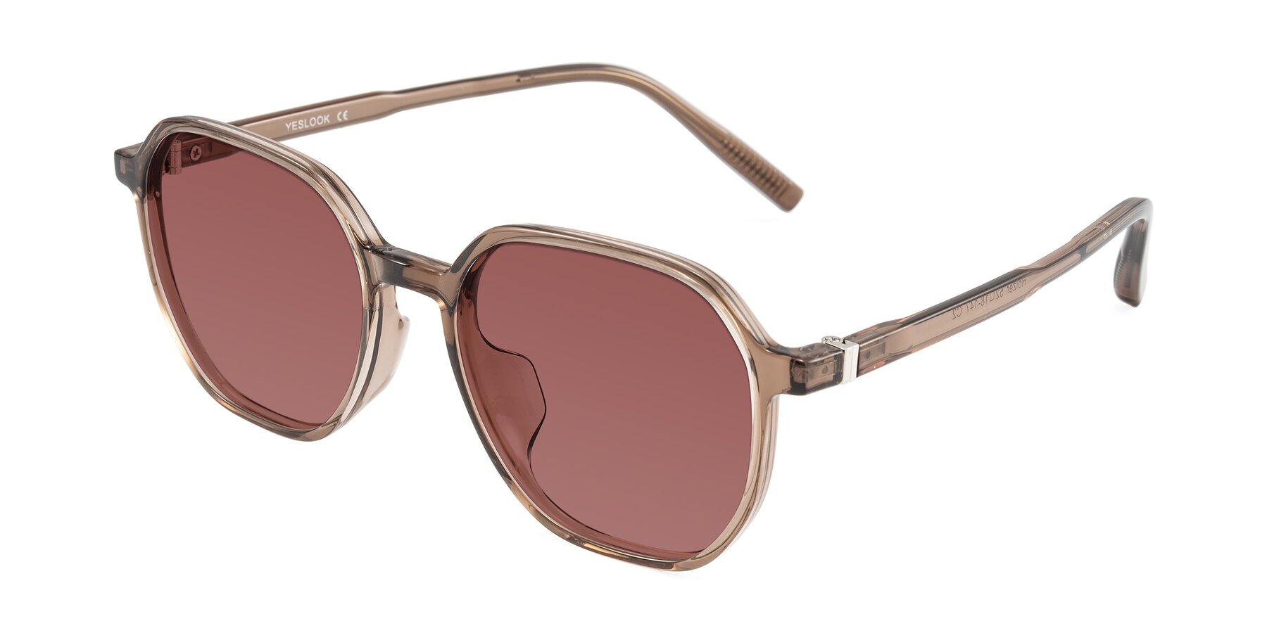 Angle of Holzer in Coffee with Garnet Tinted Lenses