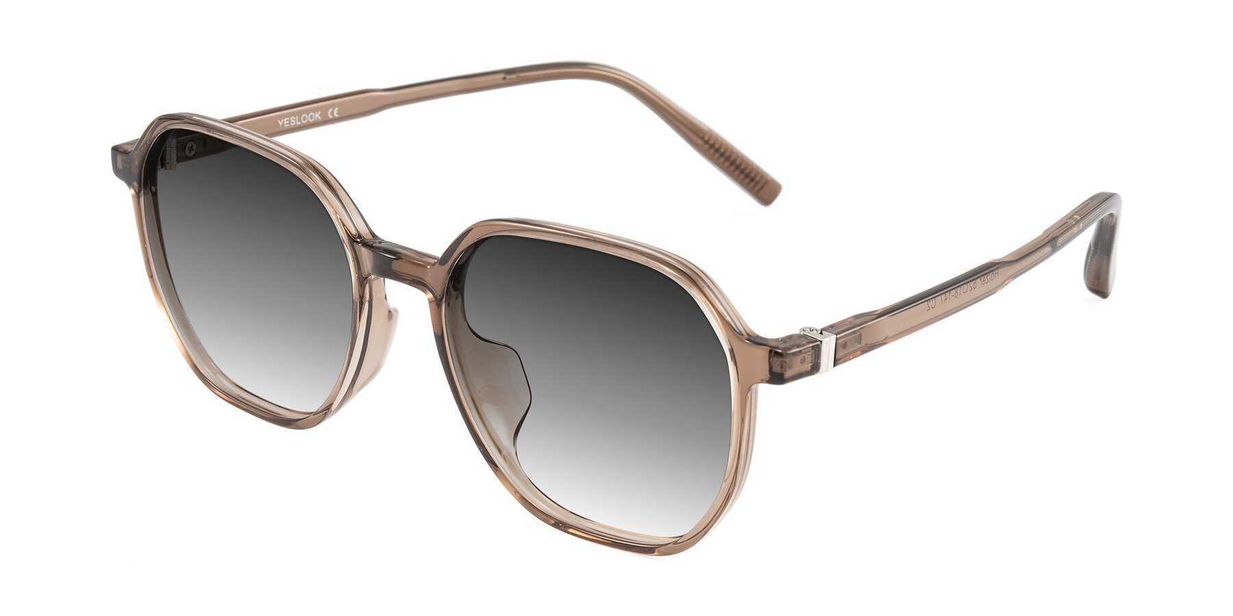 Angle of Holzer in Coffee with Gray Gradient Lenses