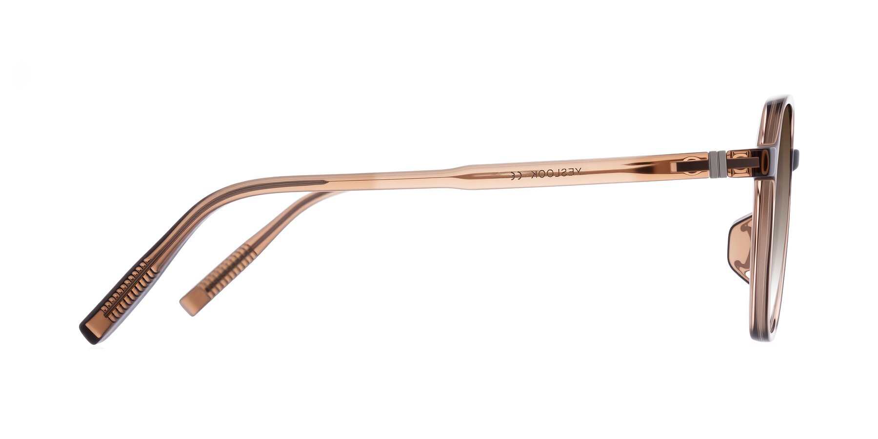 Side of Holzer in Coffee with Brown Gradient Lenses