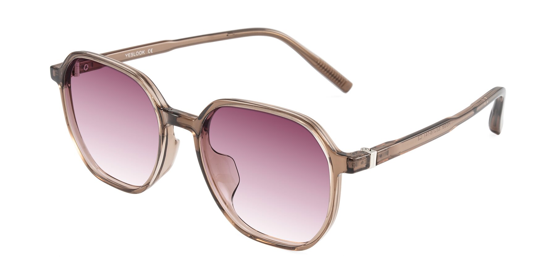 Angle of Holzer in Coffee with Wine Gradient Lenses