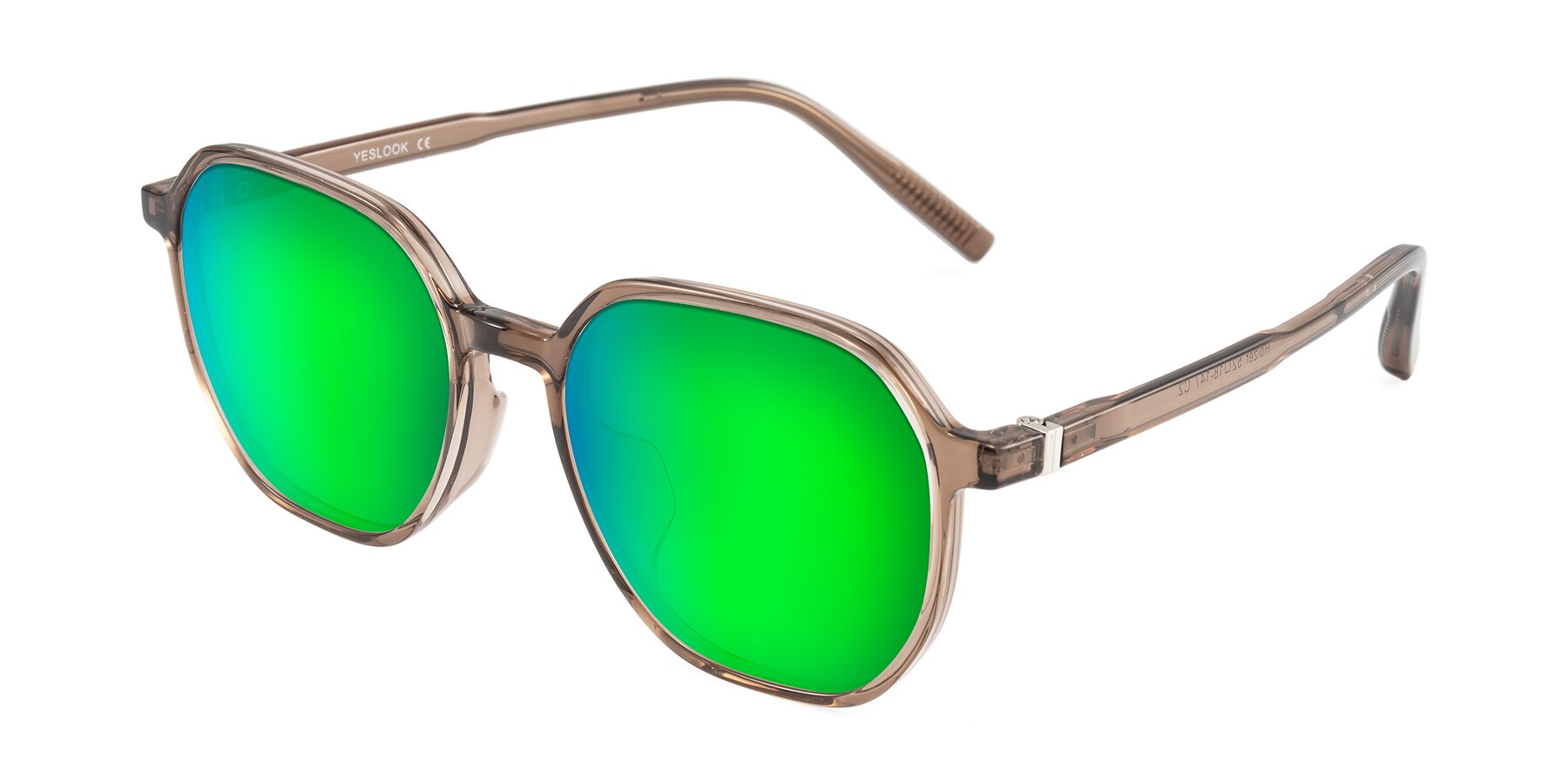 Angle of Holzer in Coffee with Green Mirrored Lenses