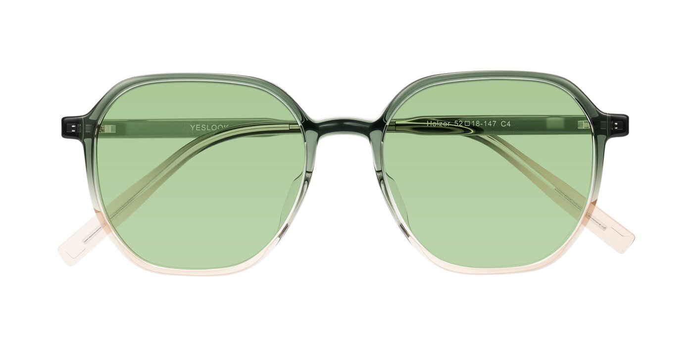 Holzer - Gradient Green Tinted Sunglasses
