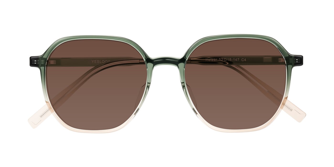 Holzer - Gradient Green Tinted Sunglasses