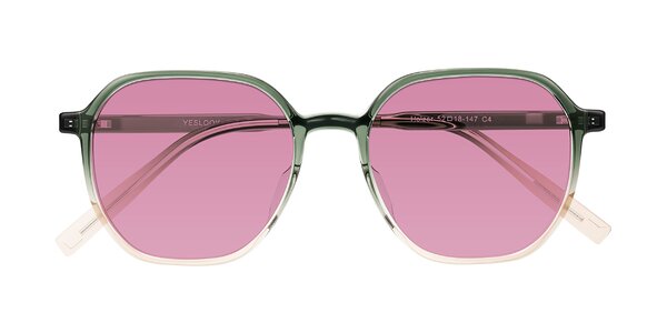 Front of Holzer in Gradient Green