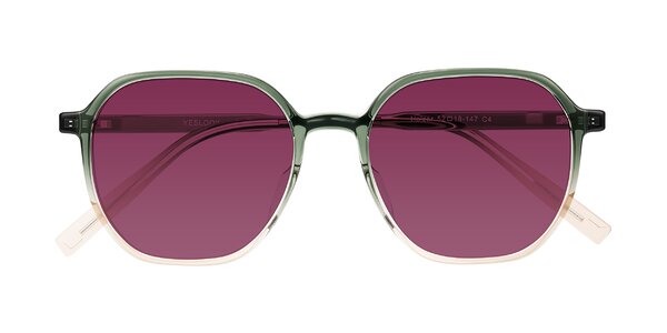 Front of Holzer in Gradient Green