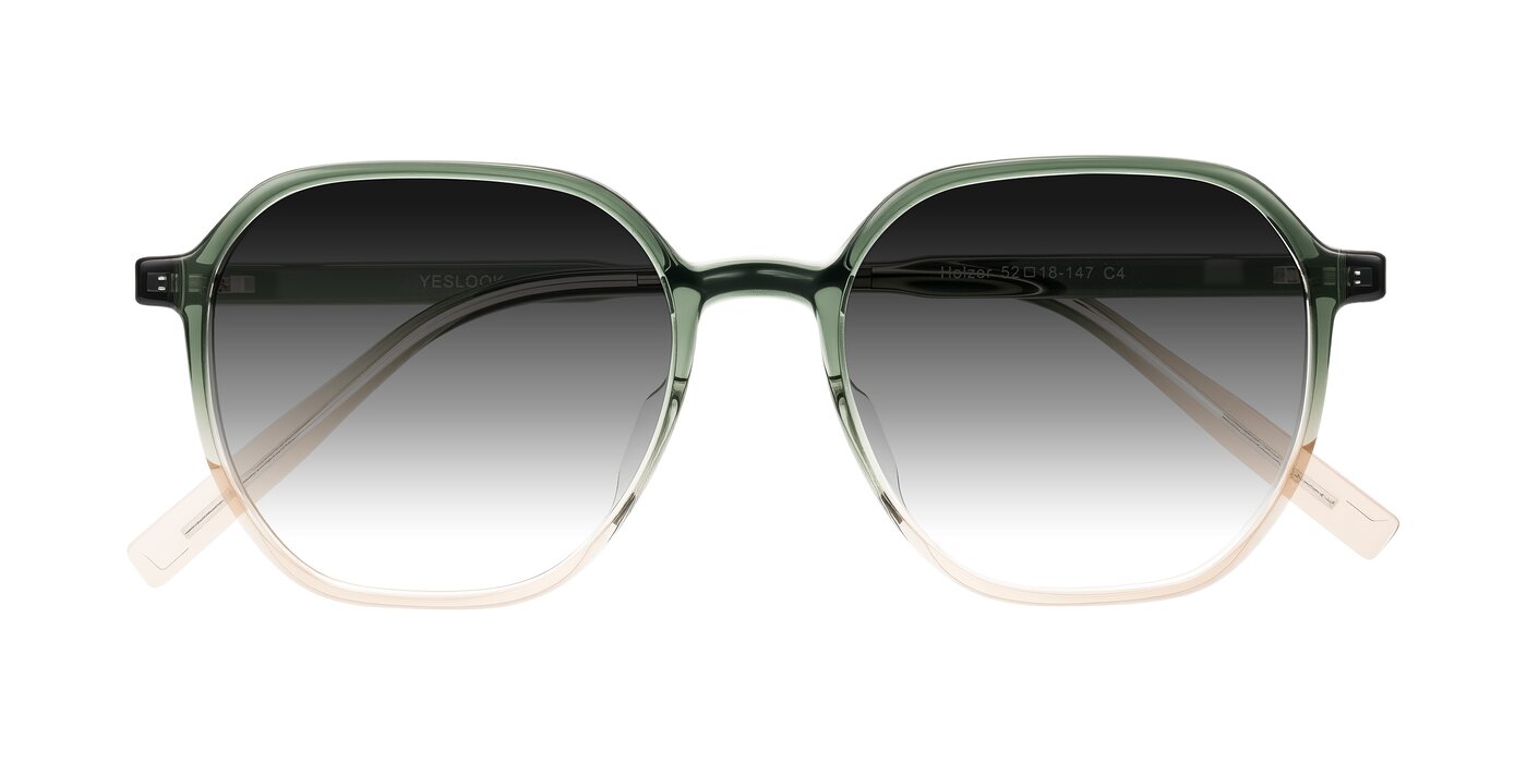 Holzer - Gradient Green Gradient Sunglasses