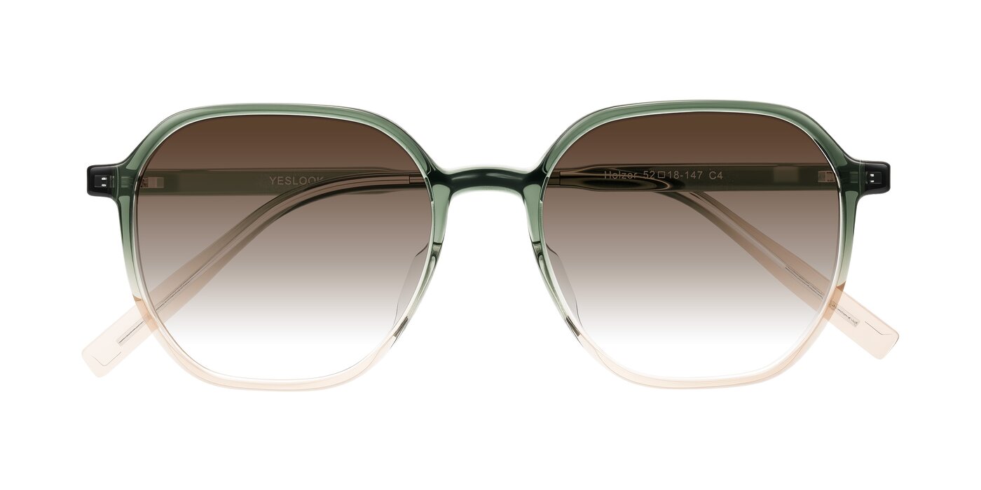 Holzer - Gradient Green Gradient Sunglasses