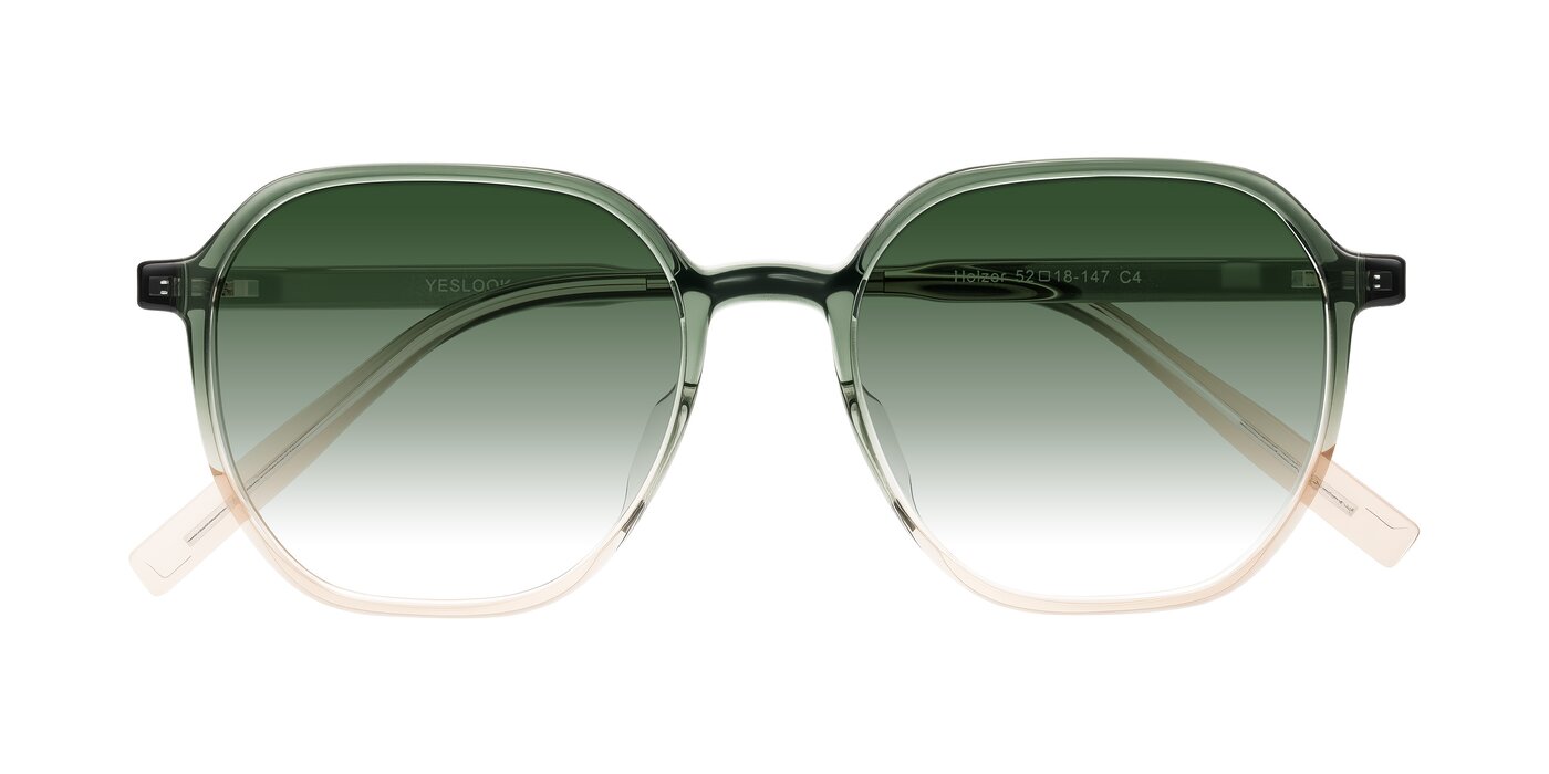 Holzer - Gradient Green Gradient Sunglasses