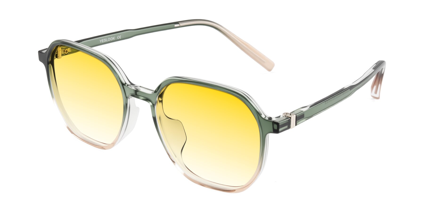 Angle of Holzer in Gradient Green with Yellow Gradient Lenses
