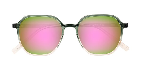 Front of Holzer in Gradient Green