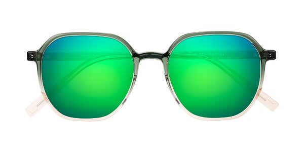 Front of Holzer in Gradient Green