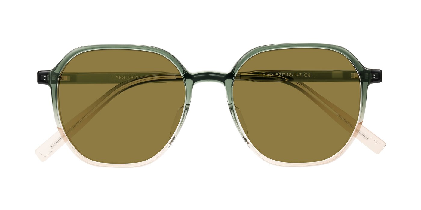 Holzer - Gradient Green Polarized Sunglasses