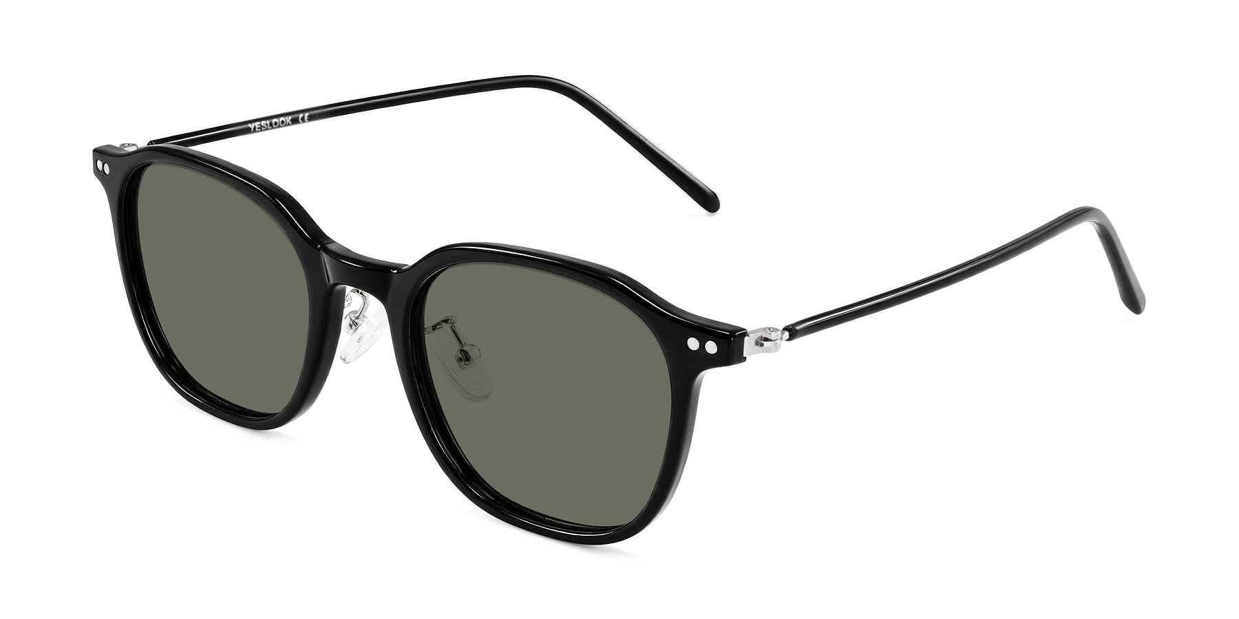Angle of Bicknell in Black with Gray Polarized Lenses