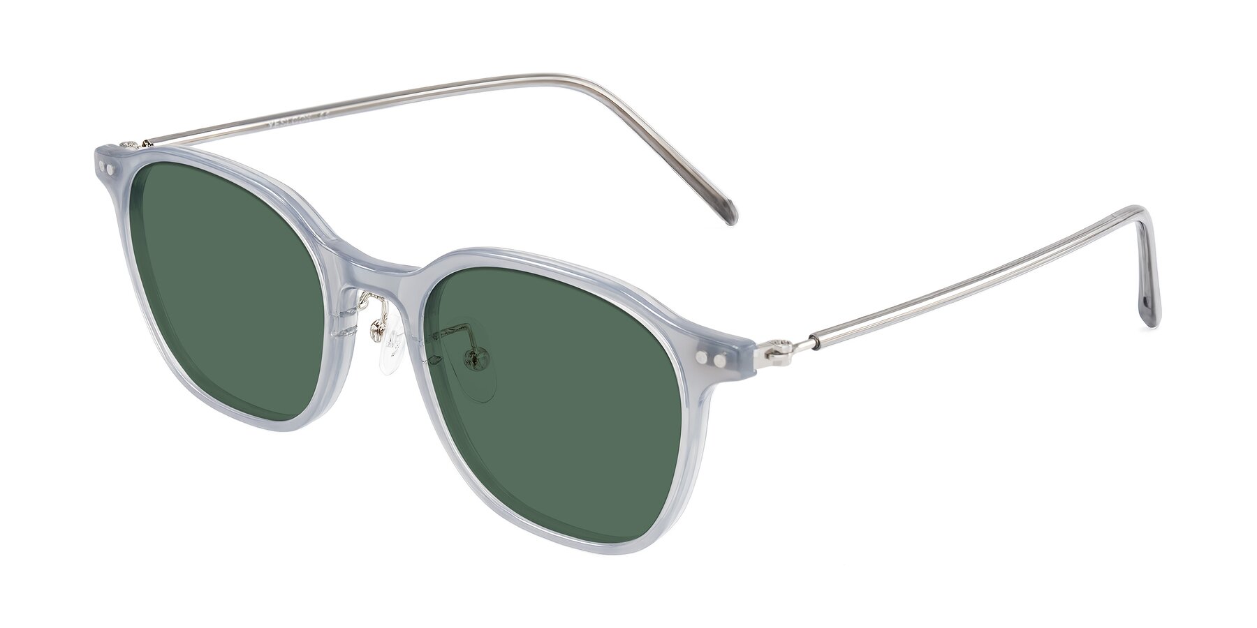 Angle of Bicknell in Ice Gray with Green Polarized Lenses