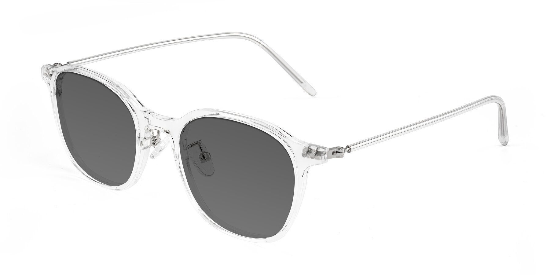 Angle of Bicknell in Clear with Medium Gray Tinted Lenses