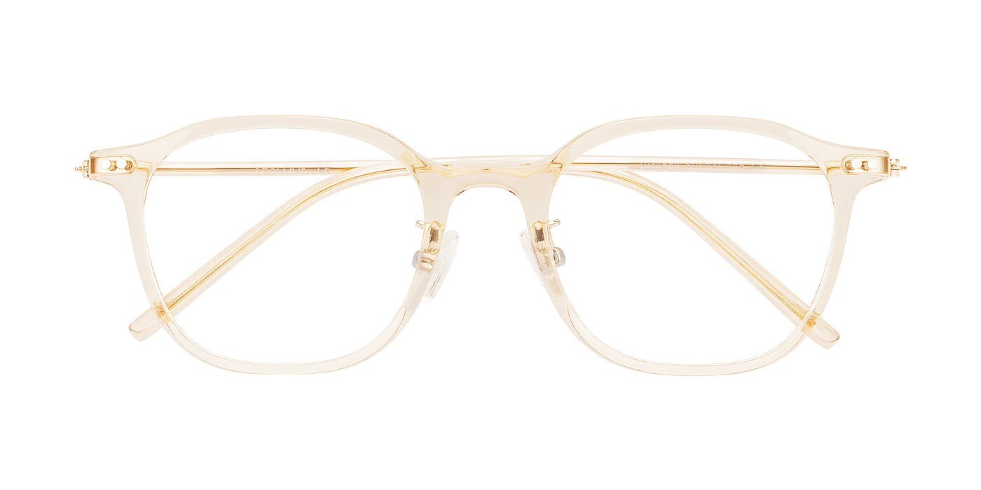 Bicknell - Light Orange Eyeglasses