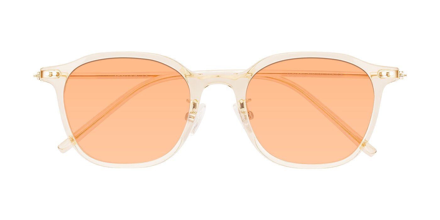 Bicknell - Light Orange Tinted Sunglasses