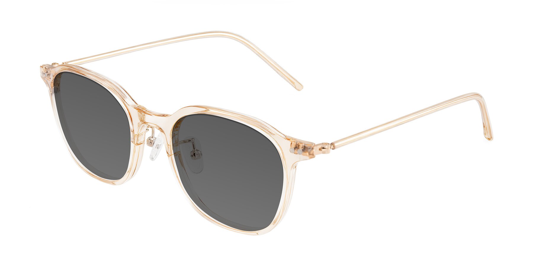 Angle of Bicknell in Light Orange with Medium Gray Tinted Lenses