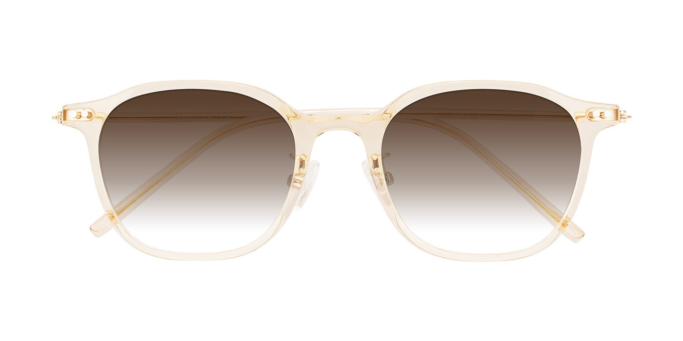 Bicknell - Light Orange Gradient Sunglasses