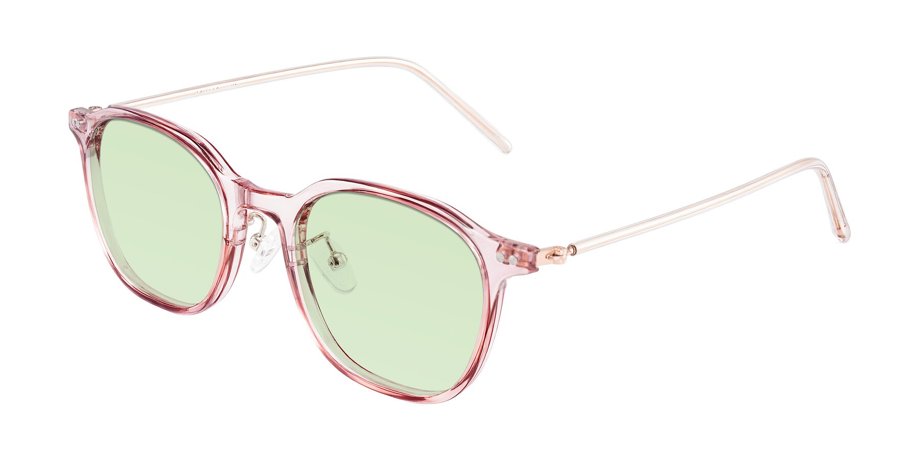 Angle of Bicknell in Light Wine with Light Green Tinted Lenses