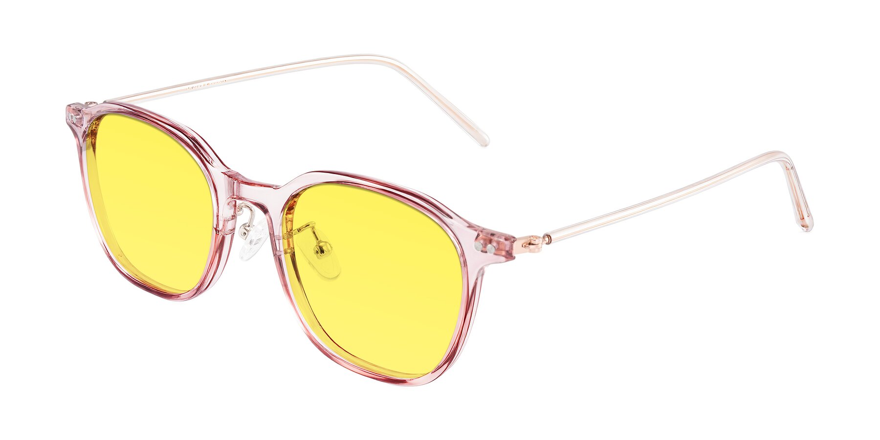 Angle of Bicknell in Light Wine with Medium Yellow Tinted Lenses