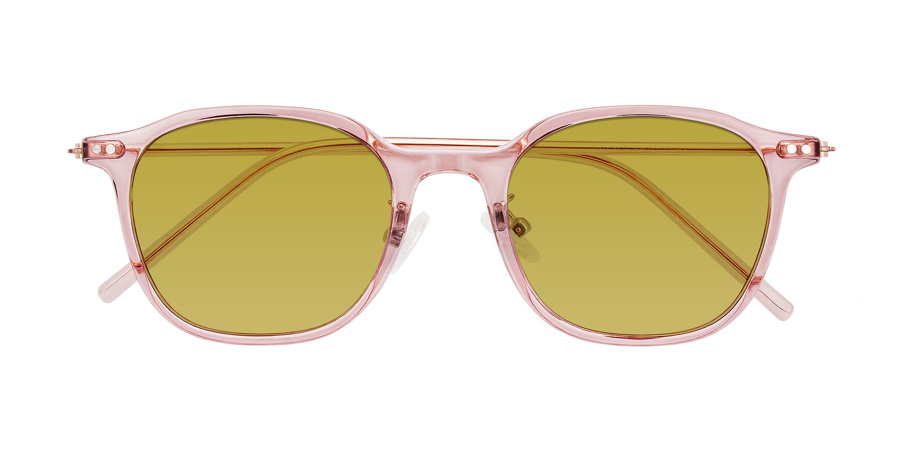 Folded Front of Bicknell in Light Wine with Champagne Tinted Lenses