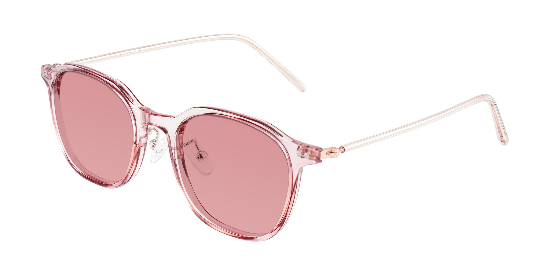 Angle of Bicknell in Light Wine with Medium Garnet Tinted Lenses