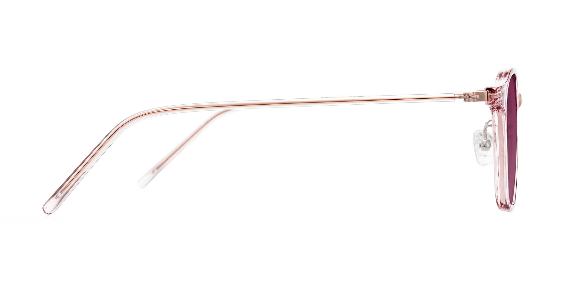 Side of Bicknell in Light Wine with Wine Tinted Lenses