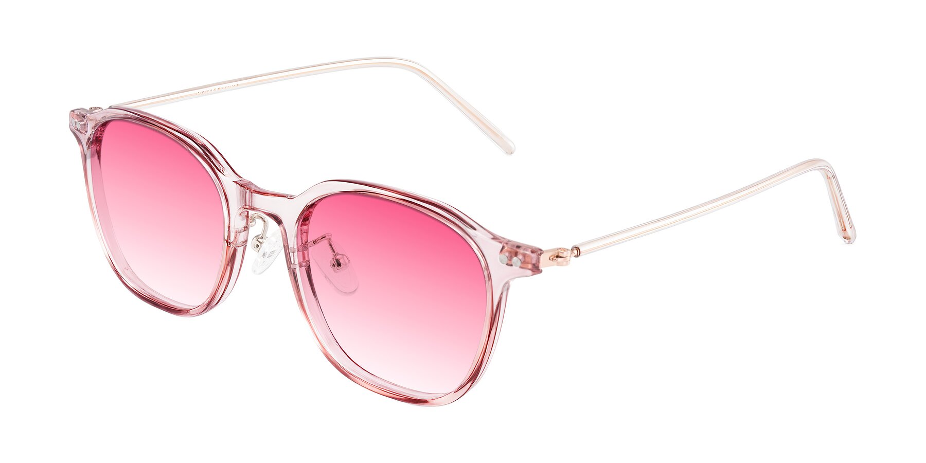 Angle of Bicknell in Light Wine with Pink Gradient Lenses