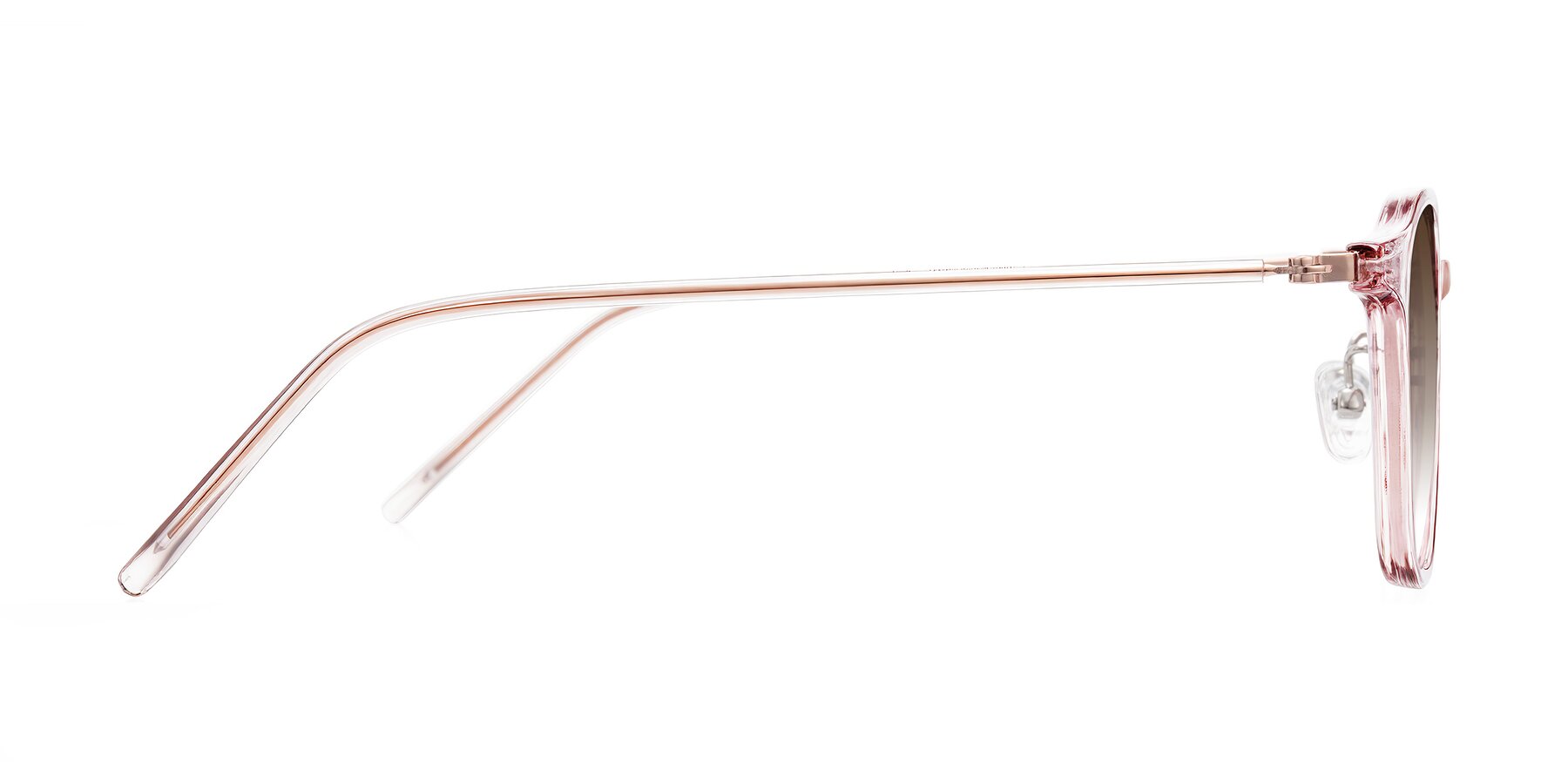 Side of Bicknell in Light Wine with Brown Gradient Lenses