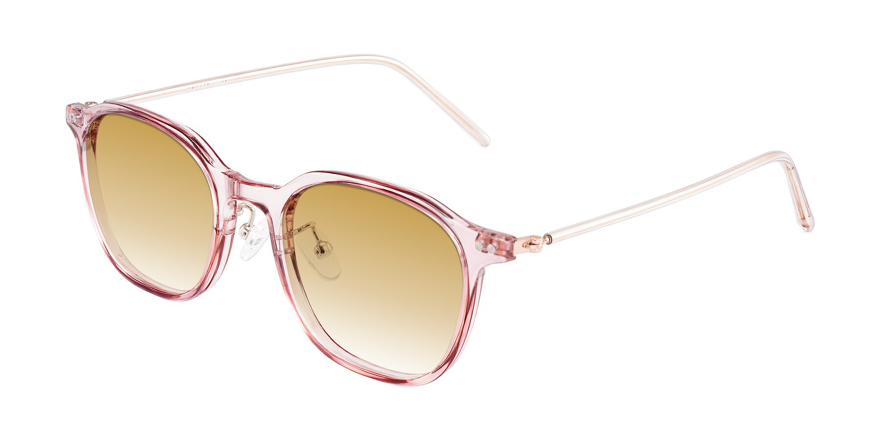 Angle of Bicknell in Light Wine with Champagne Gradient Lenses